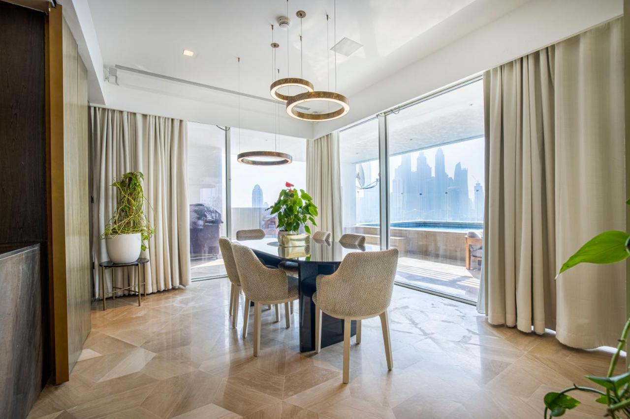 Five Palm Jumeirah 2Br Luxury Penthouse , Full Marina See View With Private Pool Dubai Buitenkant foto