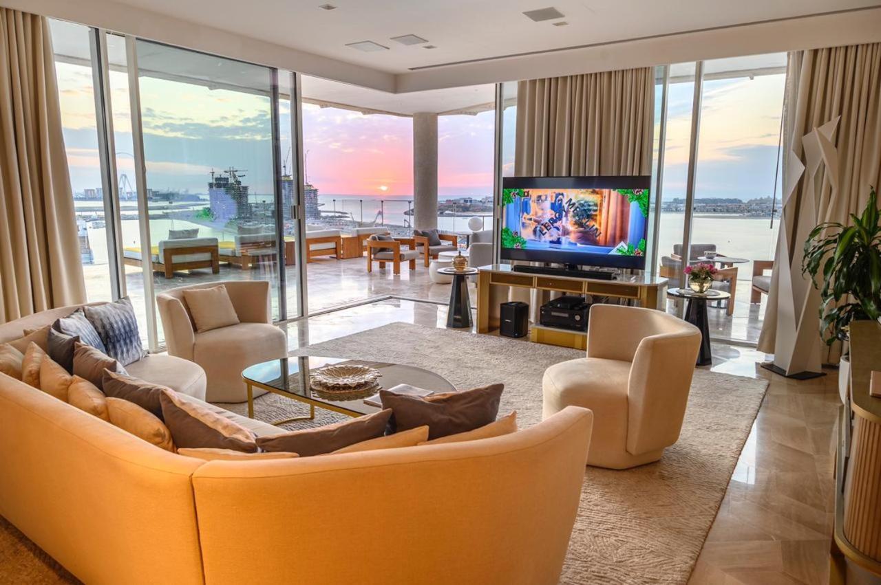 Five Palm Jumeirah 2Br Luxury Penthouse , Full Marina See View With Private Pool Dubai Buitenkant foto