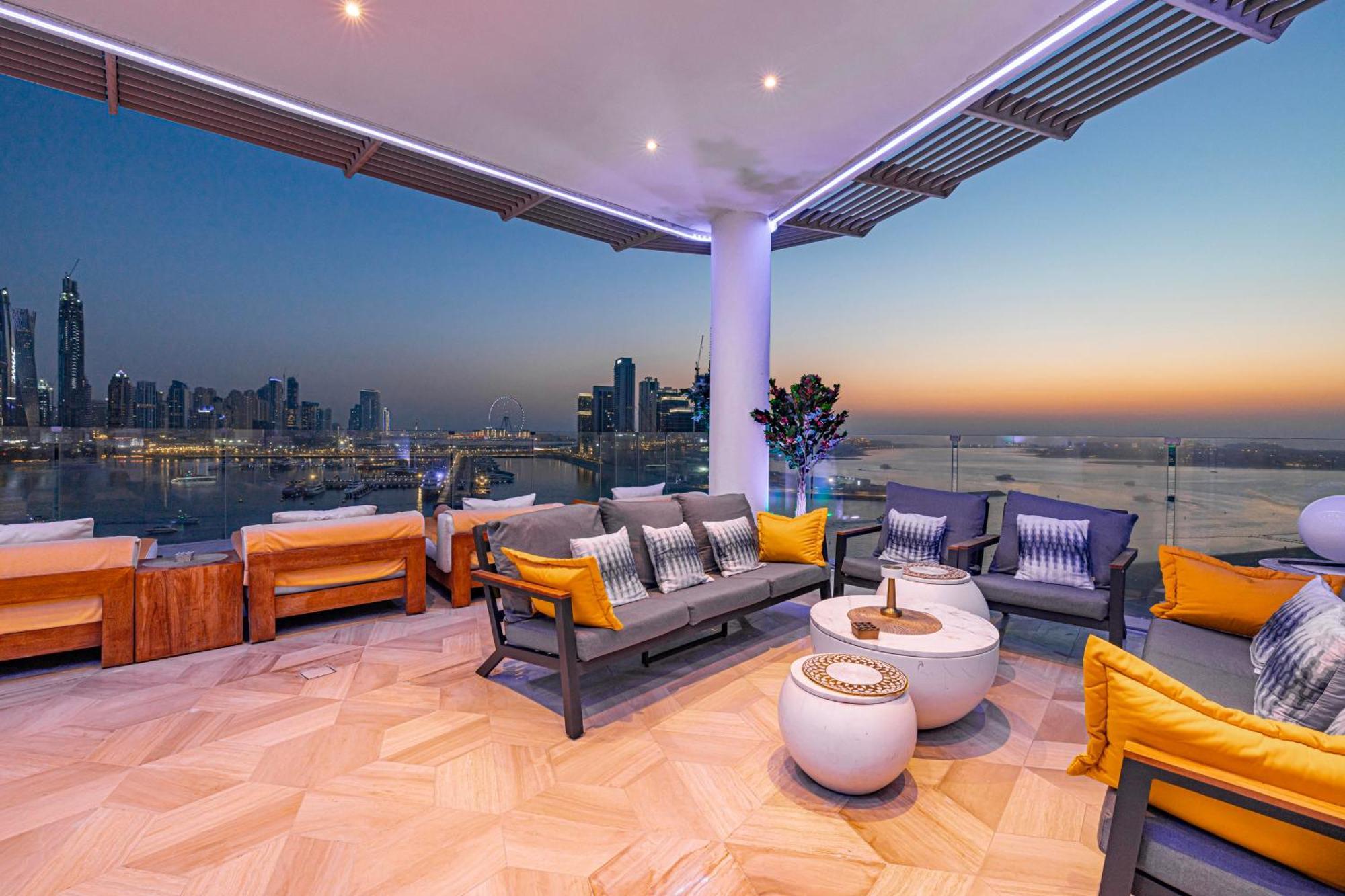 Five Palm Jumeirah 2Br Luxury Penthouse , Full Marina See View With Private Pool Dubai Buitenkant foto