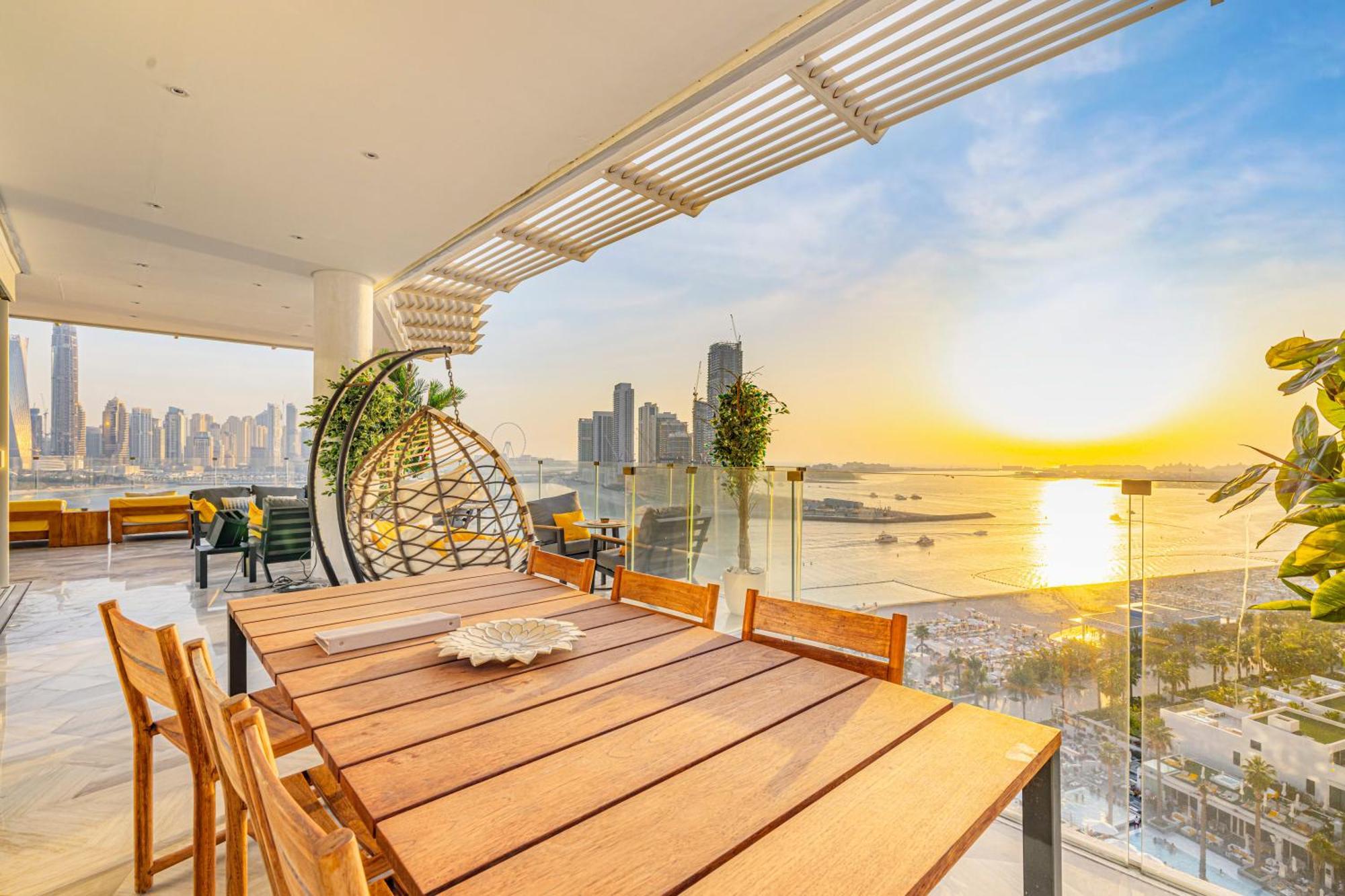 Five Palm Jumeirah 2Br Luxury Penthouse , Full Marina See View With Private Pool Dubai Buitenkant foto