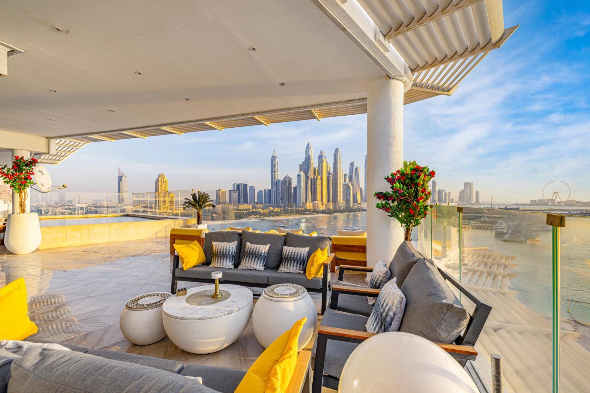Five Palm Jumeirah 2Br Luxury Penthouse , Full Marina See View With Private Pool Dubai Buitenkant foto