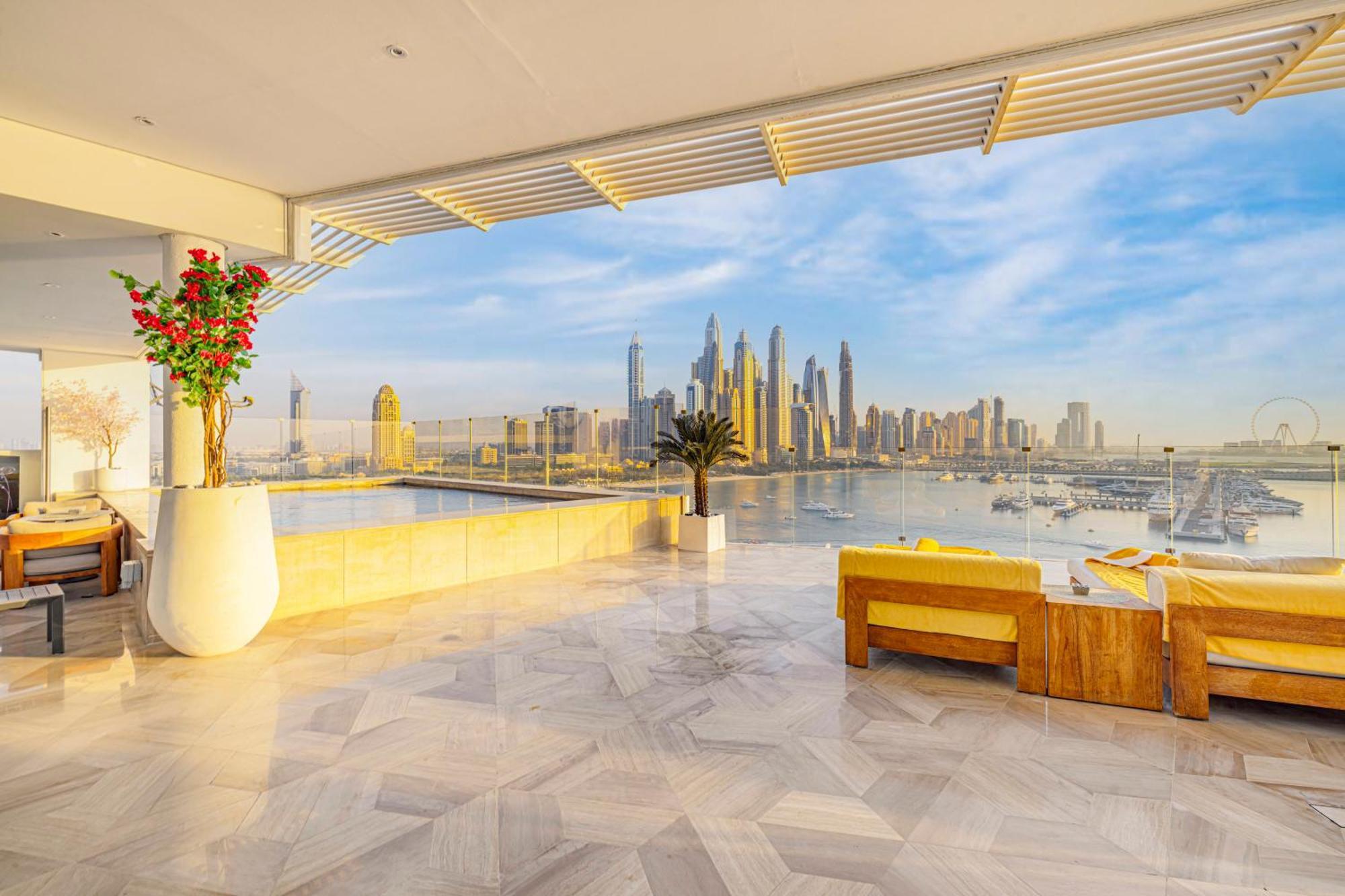 Five Palm Jumeirah 2Br Luxury Penthouse , Full Marina See View With Private Pool Dubai Buitenkant foto