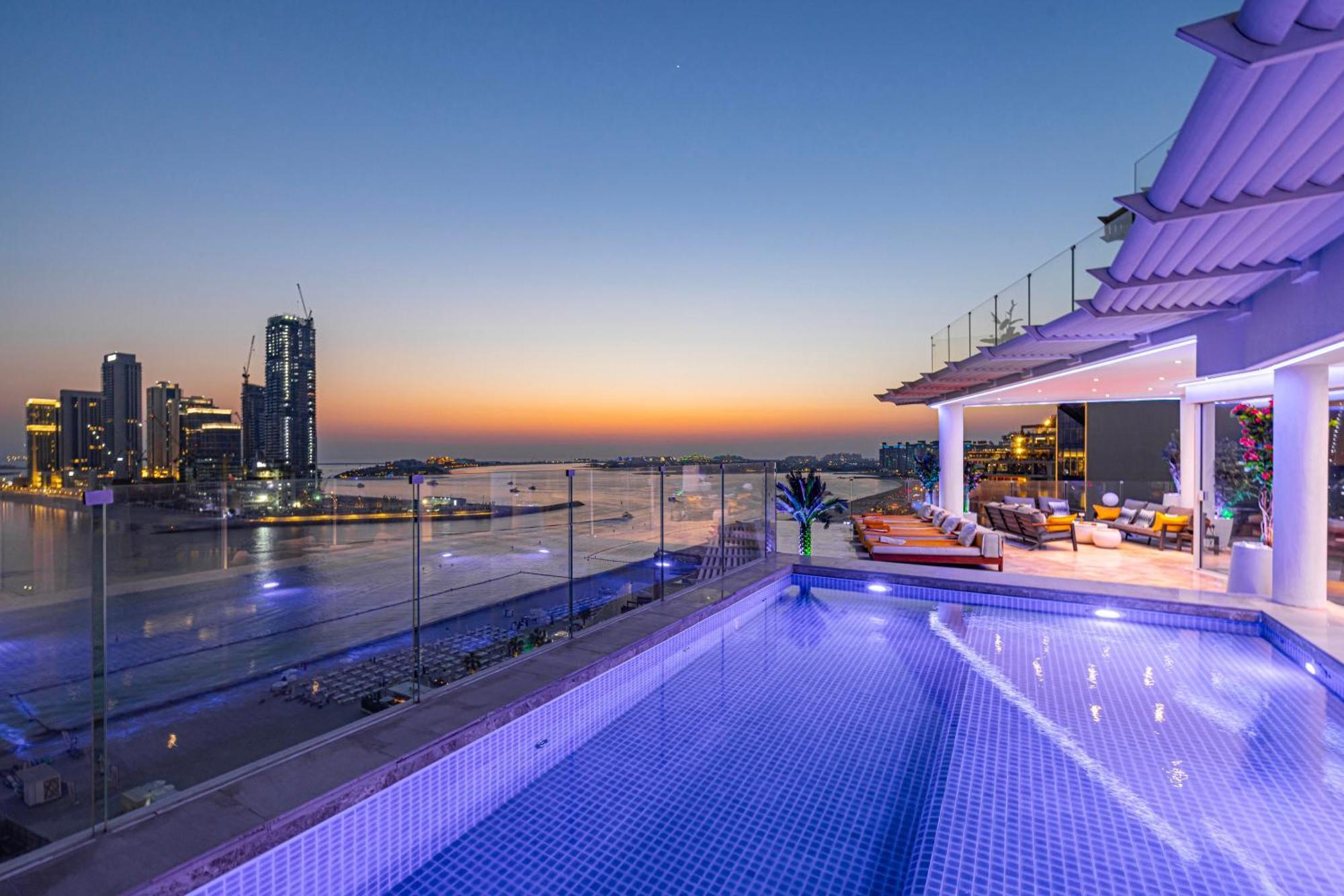 Five Palm Jumeirah 2Br Luxury Penthouse , Full Marina See View With Private Pool Dubai Buitenkant foto