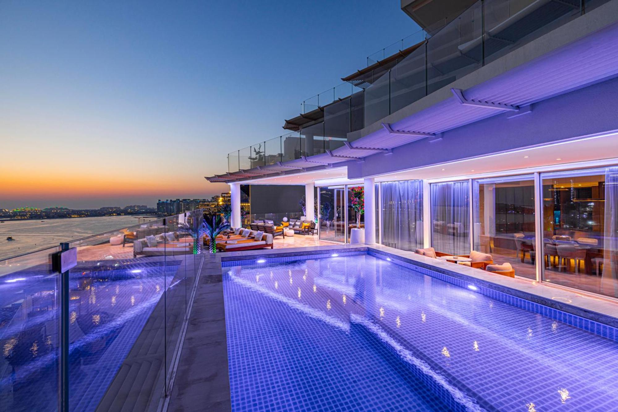Five Palm Jumeirah 2Br Luxury Penthouse , Full Marina See View With Private Pool Dubai Buitenkant foto